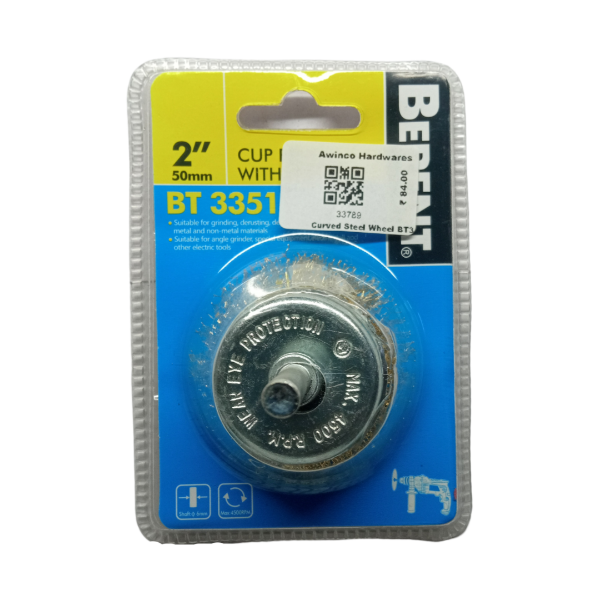 Picture of BERENT Cup Brush with Shaft 2" (50mm) BT3351