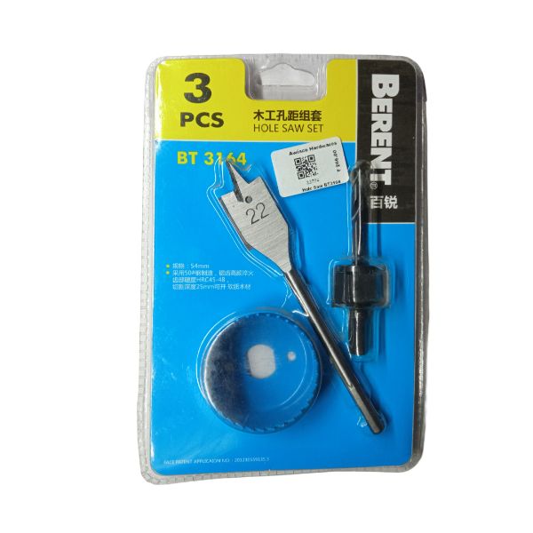 Picture of  BERENT Hole Saw Set 3pcs BT3164