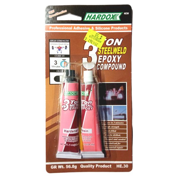 Picture of HARDEX 3-TON STEELWELD EPOXY – 56.8g  