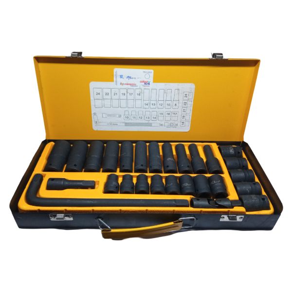Picture of EPICA STAR 27pcs IMPACT SOCKET SET 10 to 24mm
