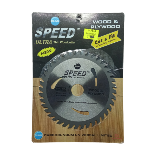 Picture of CUMI WOOD & PLYWOOD CUTTER PLADE 125mm* 40T
