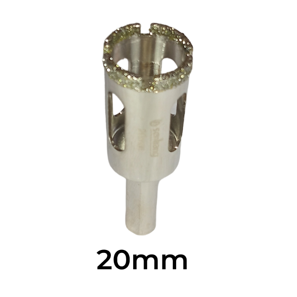 Picture of SENBANG DIAMOND HOLE SAW FOR GLASS, MARBLE, CERAMICS 20MM
