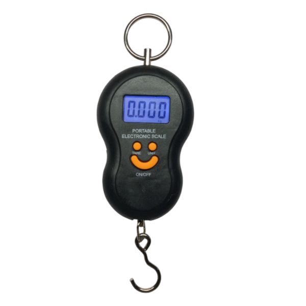 Picture of Weight Machine for Luggage - 50kg X 5g Digital Hanging Scale 110lbs X 0.02lb Portable Travel Luggage Scale | Weighing Scale for Home, Travel, Flights and Bags 