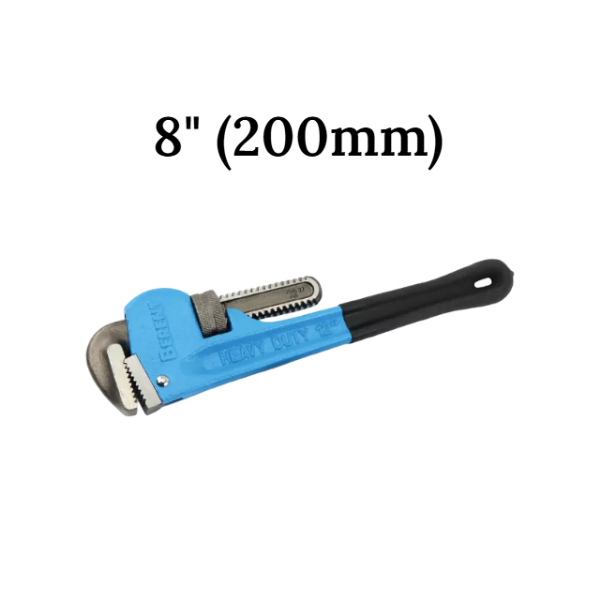 Picture of BERENT Pipe wrench, Dipped Handle 200mm- BT1160
