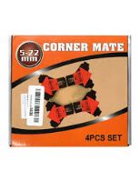 Picture of 4pc Corner Mate Clamps, Corner Clamps Woodworking Locator Right Angle Clip Fixer 5-22mm Corner Clip Positioning Fixture Tool (Corner Mate) grey