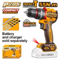 Picture of INGCO Cordless Drilling machine with Brushless Motor 