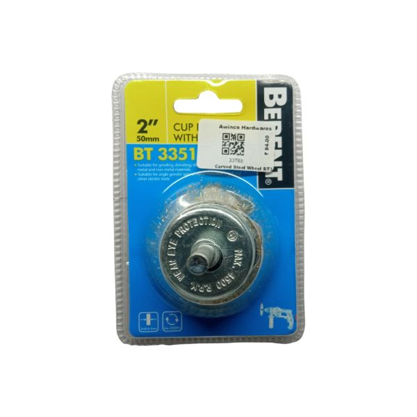 Picture of BERENT Cup Brush with Shaft 2" (50mm) BT3351