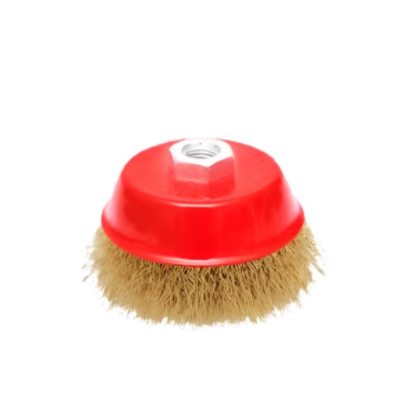 Picture of Wire Cup Brush for Angle Grinder Brass  3"  
