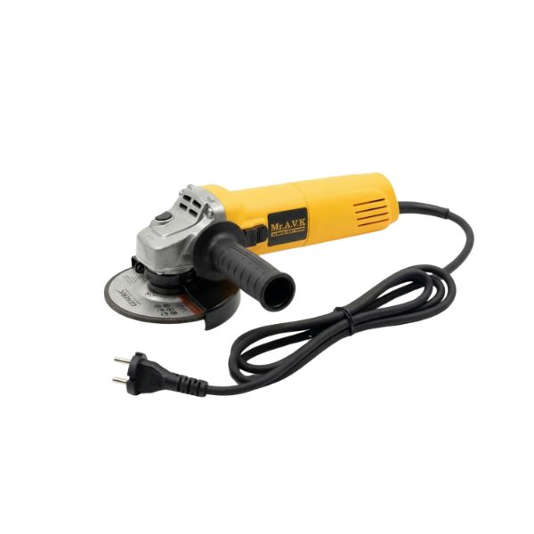 Picture of MR.AVK 950W Angle Grinder Machine | 100mm Disc | 11000 RPM High Performance Metal Cutting & Grinding Tool