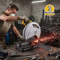 Picture of MR.AVK 2800W Cut Off Saw | High Power Metal Cutting Machine | 355mm Abrasive Wheel Cutter