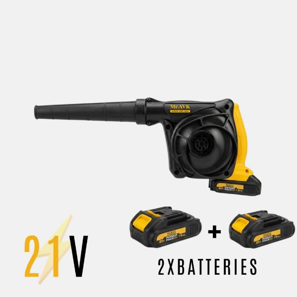 Picture of MR.AVK 21V Cordless Blower Machine | Portable Rechargeable Air Blower for Dust Cleaning